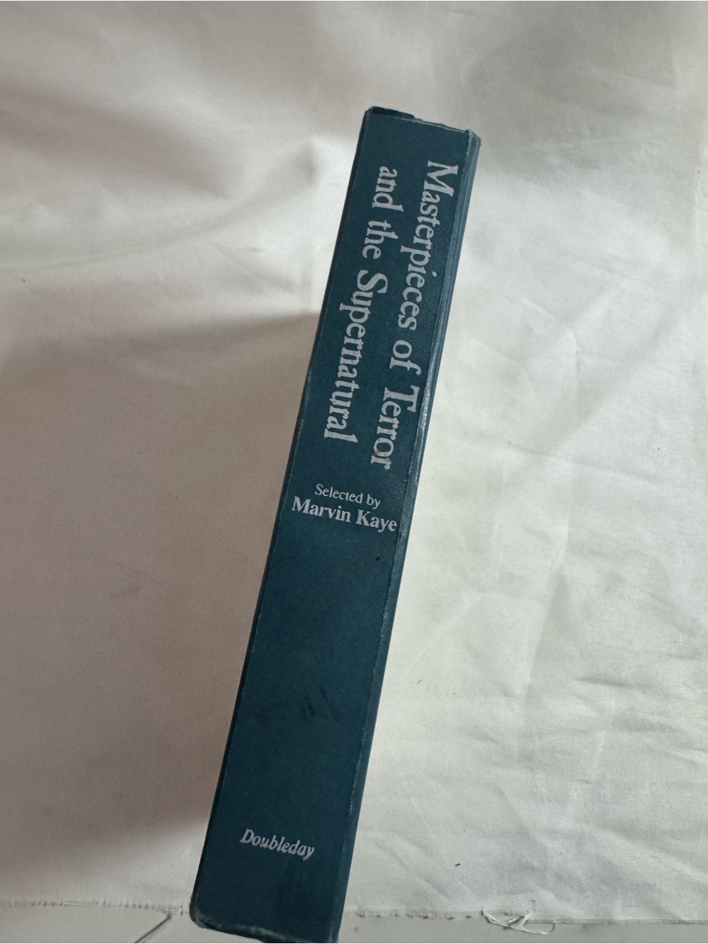 Masterpieces of Terror Supernatural Marvin Kaye 1985 Hardcover Tolkien Horror
